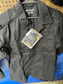 5.11 Series Men's Tactical Series Patrol Series  Short Sleeve shirt size Large