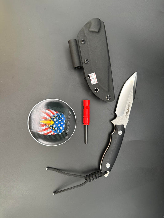 FREEWOLD Fixed Blade Survival Knife