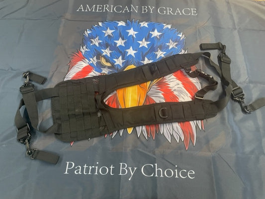 Tactical Suspenders with Molle back
